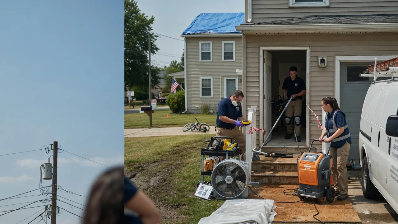 Water Damage Repair in Rosholt, WI near me